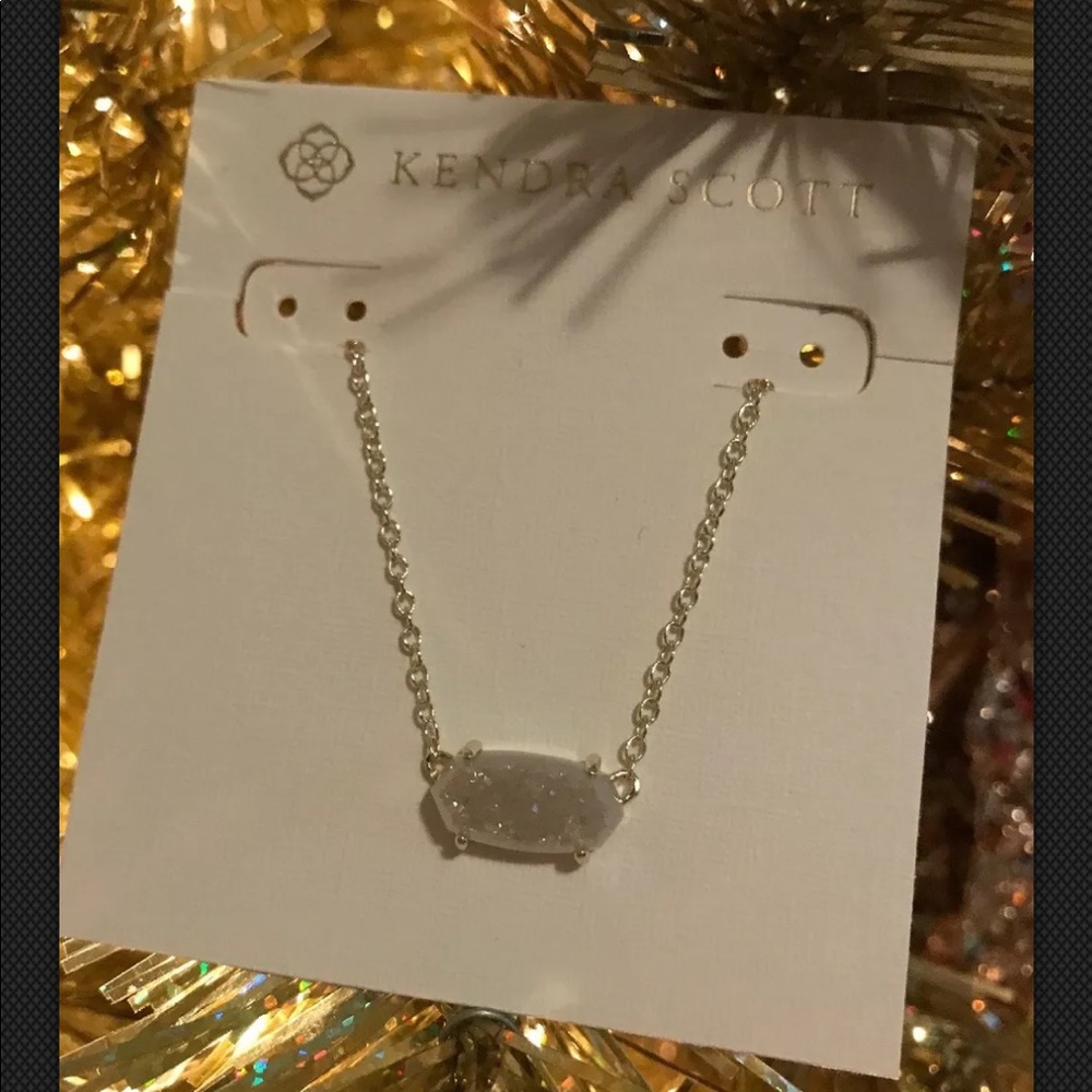 Kendra Scott Ever Drusy Necklace. new with tags